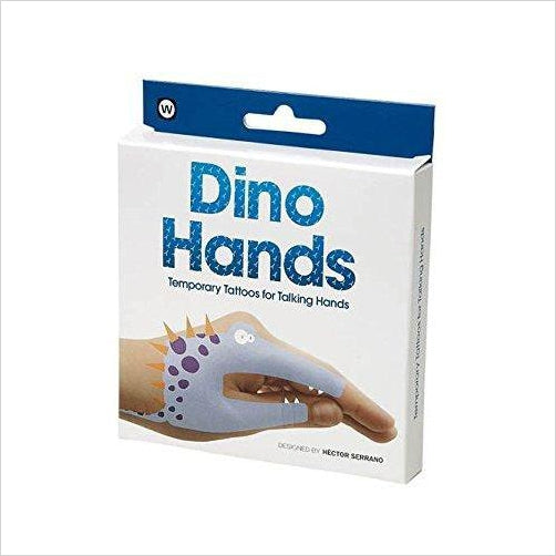 Dino Hands Temporary Tattoos (8 Count) - Gifteee Unique & Unusual gifts, Cool gift ideas