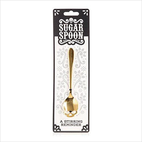 Sugar Skull Tea Spoon - Gifteee. Find cool & unique gifts for men, women and kids