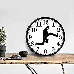 Monty Python Inspired Silly Walk Wall Clock