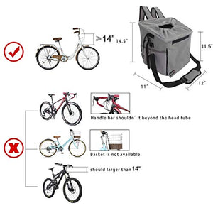 Pet Carrier Bicycle Basket Bag - Gifteee Unique & Unusual gifts, Cool gift ideas