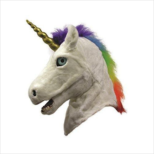 Unicorn Moving Mouth Adult Mask Standard - Gifteee. Find cool & unique gifts for men, women and kids
