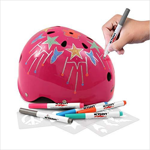 Wipeout Dry Erase Helmet - Gifteee Unique & Unusual gifts, Cool gift ideas