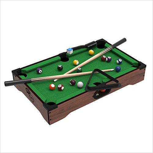 Mini Pool Table - Gifteee. Find cool & unique gifts for men, women and kids
