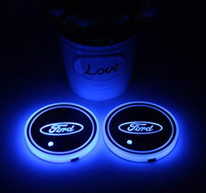 LED Car Cup Holder Lights