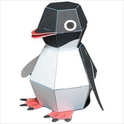 Kamikara Penguin POP! Action Paper Craft kit by Haruki Nakamura - Gifteee Unique & Unusual gifts, Cool gift ideas