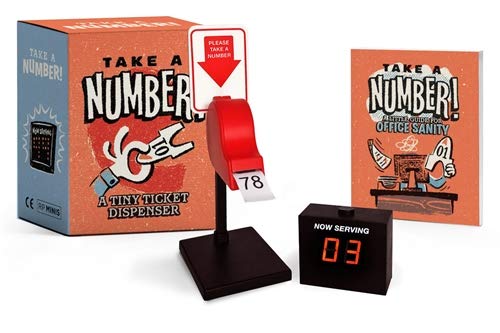 Take a Number!: A Tiny Ticket Dispenser - Gifteee Unique & Unusual gifts, Cool gift ideas