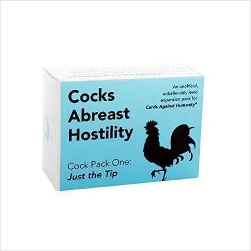 Cocks Abreast Hostility - Cock Pack One (Just the Tip) - Gifteee Unique & Unusual gifts, Cool gift ideas