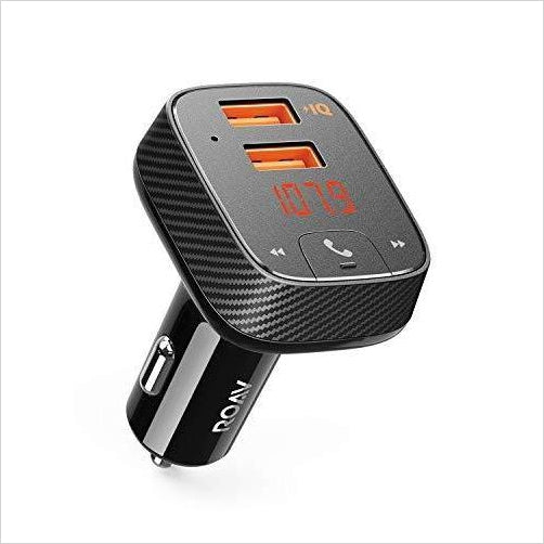 SmartCharge F2 Bluetooth Receiver/FM Transmitter/Car Charger - Gifteee Unique & Unusual gifts, Cool gift ideas