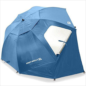 Sport-Brella XL Portable All-Weather and Sun Umbrella. 9-Foot Canopy - Gifteee. Find cool & unique gifts for men, women and kids