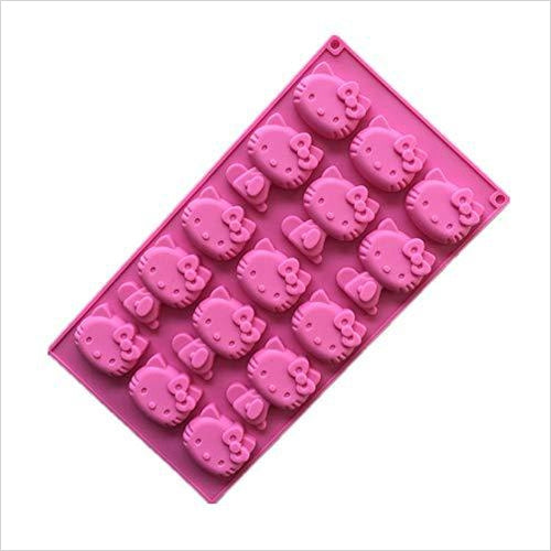 Hello Kitty Non Stick Silicone Molds - Gifteee. Find cool & unique gifts for men, women and kids