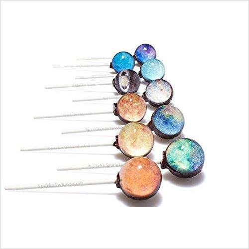 Galaxy Stars Lollipops 10 Lollipops - Gifteee Unique & Unusual gifts, Cool gift ideas