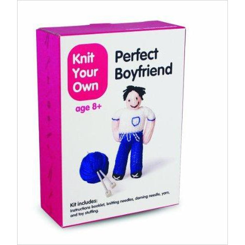 Knit Your Own Perfect Boyfriend Novelty Doll - Gifteee. Find cool & unique gifts for men, women and kids