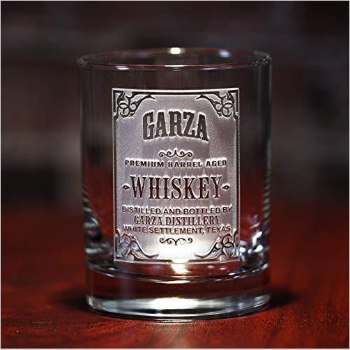 Personalized Whiskey Label, Scotch Bourbon Glasses - Gifteee Unique & Unusual gifts, Cool gift ideas