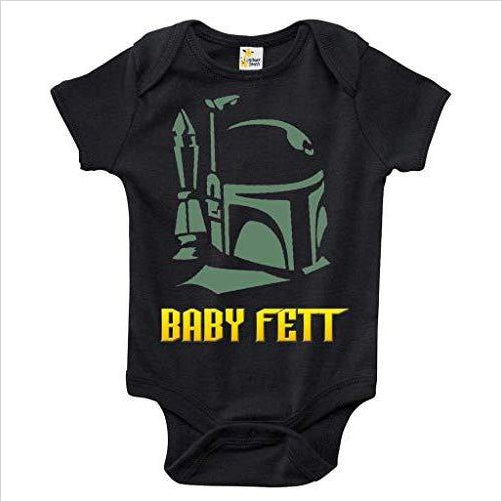 Baby Fett Star Wars Themed Baby Body Suit - Gifteee Unique & Unusual gifts, Cool gift ideas