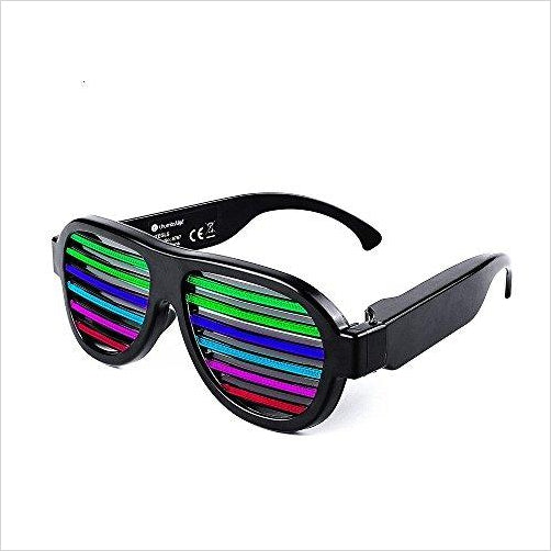 Sound Activated Led Flashing Glasses - Gifteee. Find cool & unique gifts for men, women and kids