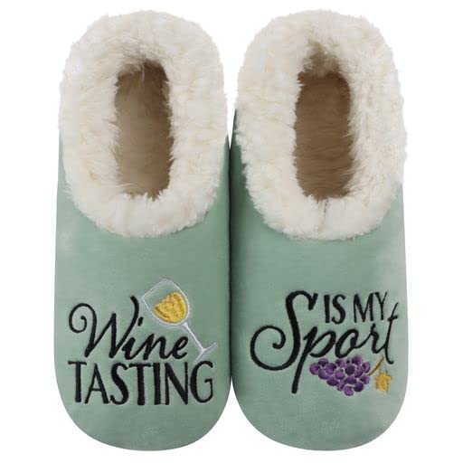 Snoozies wine hot sale slippers