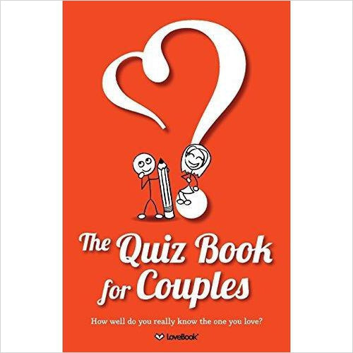 The Quiz Book for Couples - Gifteee Unique & Unusual gifts, Cool gift ideas