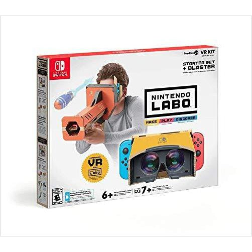 Nintendo Labo Toy-Con 04: VR Kit - Starter Set + Blaster - Switch - Gifteee Unique & Unusual gifts, Cool gift ideas