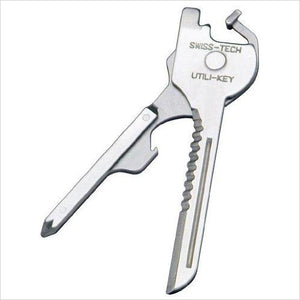 Swiss+Tech 6-in-1 Utility Key Multitool Keychain - Gifteee Unique & Unusual gifts, Cool gift ideas