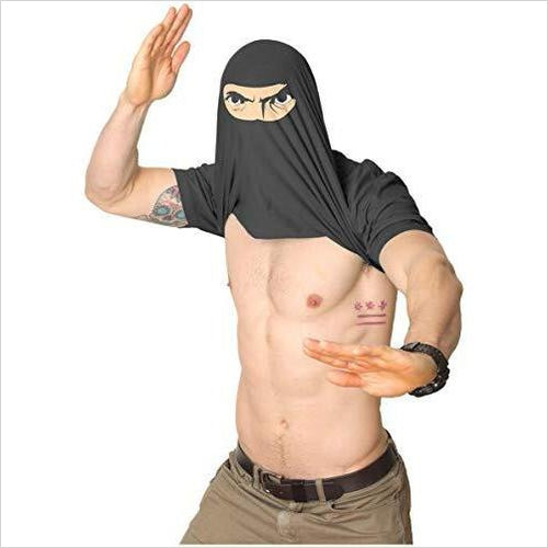 Flip T Shirt - Ask Me About My Ninja Disguise - Gifteee Unique & Unusual gifts, Cool gift ideas