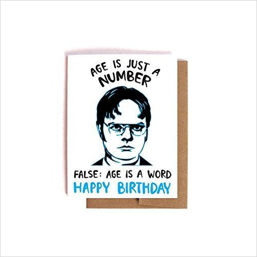 Dwight Schrute Birthday Card - Gifteee. Find cool & unique gifts for men, women and kids