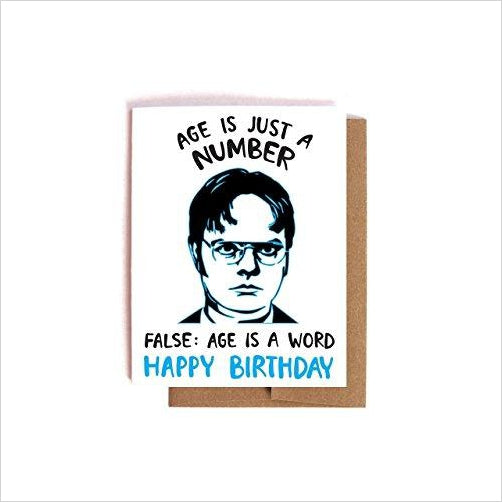 Dwight Schrute Birthday Card - Gifteee Unique & Unusual gifts, Cool gift ideas