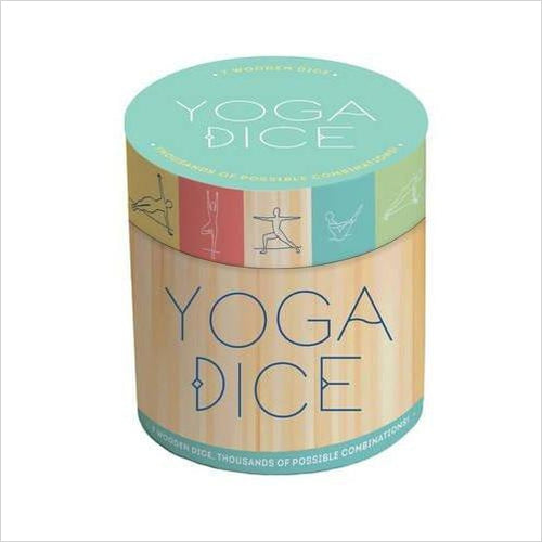 Yoga Dice: 7 Wooden Dice, Thousands of Possible Combinations! - Gifteee. Find cool & unique gifts for men, women and kids