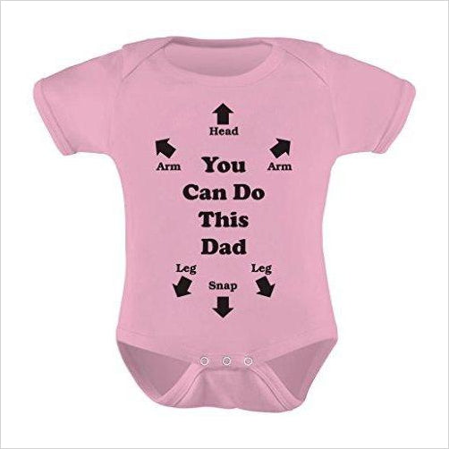 Baby Suit - You Can Do This Dad - Gifteee Unique & Unusual gifts, Cool gift ideas