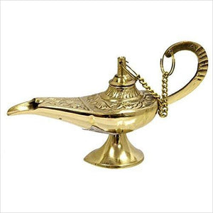 Brass Aladdin Genie Lamp Incense Burners - Gifteee. Find cool & unique gifts for men, women and kids