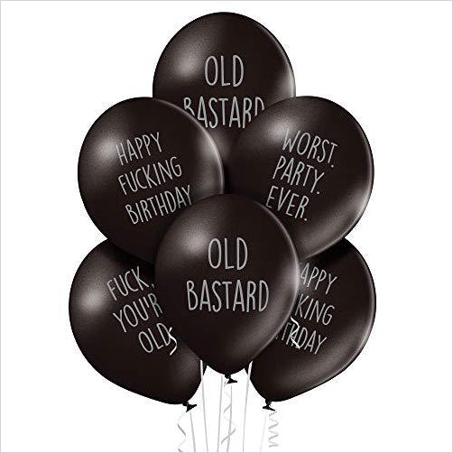 Abusive Birthday Balloons - Gifteee Unique & Unusual gifts, Cool gift ideas