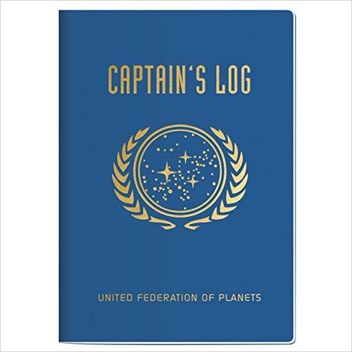 Star Trek Captain's Log Mini Notebook - Gifteee Unique & Unusual gifts, Cool gift ideas