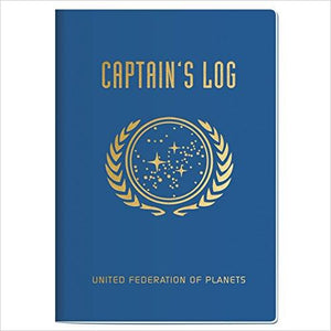 Star Trek Captain's Log Mini Notebook - Gifteee. Find cool & unique gifts for men, women and kids