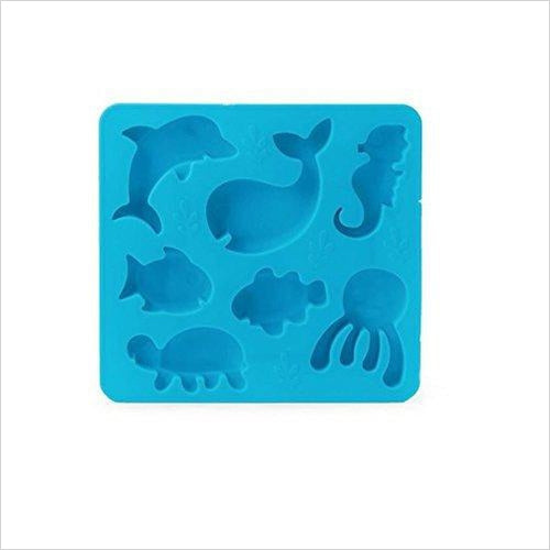 Ice Tray Mold, Under The Sea, Blue - Gifteee. Find cool & unique gifts for men, women and kids