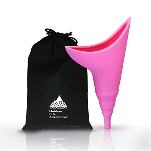 Female Portable Urination Device - Lets You Pee Standing Up - Gifteee Unique & Unusual gifts, Cool gift ideas