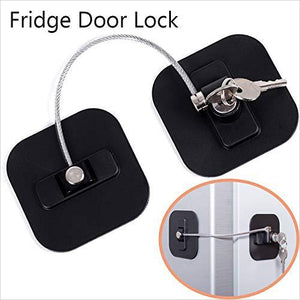 Refrigerator Lock - Gifteee Unique & Unusual gifts, Cool gift ideas