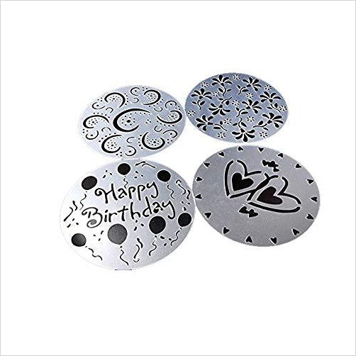 Cake Spray Stencils - Gifteee Unique & Unusual gifts, Cool gift ideas