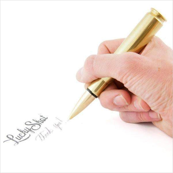 50 Caliber Bullet Twist Pen - Gifteee Unique & Unusual gifts, Cool gift ideas