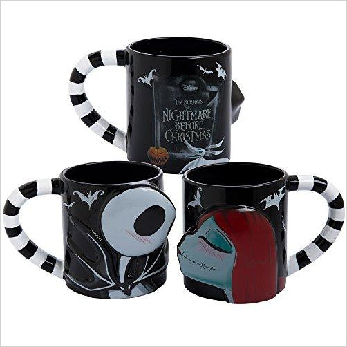 Nightmare Before Christmas Mug Set - Gifteee. Find cool & unique gifts for men, women and kids
