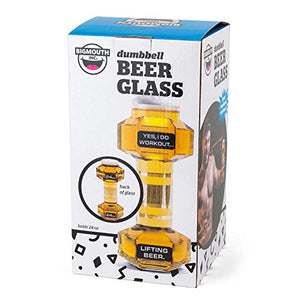 Dumbbell Beer Glass - Gifteee. Find cool & unique gifts for men, women and kids