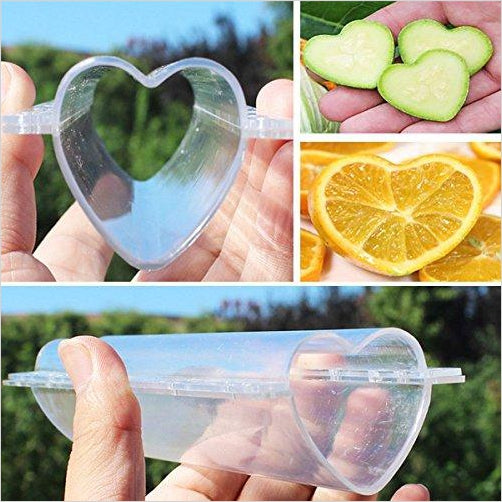 Heart-shaped Vegetable/Fruit Shaping Mold - Gifteee Unique & Unusual gifts, Cool gift ideas