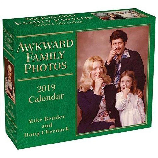 Awkward Family Photos 2019 Day-to-Day Calendar - Gifteee. Find cool & unique gifts for men, women and kids
