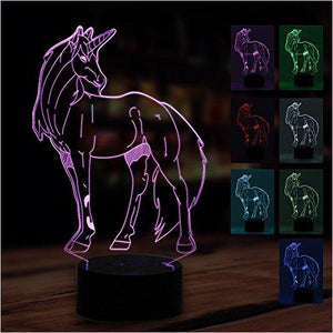 Unicorn Night Light Lamp - Gifteee Unique & Unusual gifts, Cool gift ideas