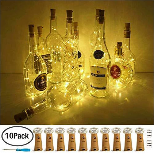 Wine-Bottle Lights - Gifteee. Find cool & unique gifts for men, women and kids