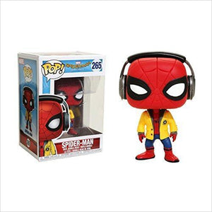 Funko Pop! Movies: Spider-Man HC - Spider-Man W/Headphones Collectible  Vinyl Figure