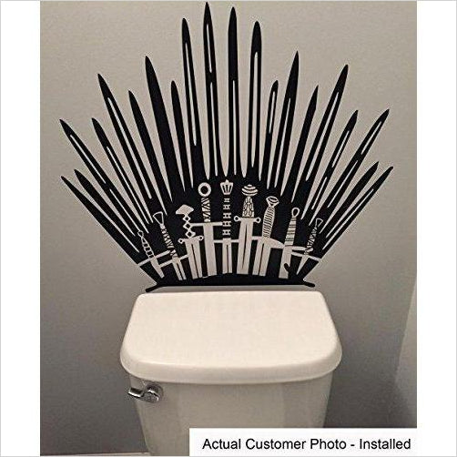 Game of Thrones - Iron Throne Toilet - Gifteee Unique & Unusual gifts, Cool gift ideas