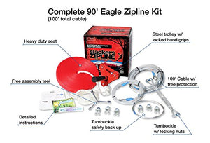 Seated Zipline Kit - Gifteee. Find cool & unique gifts for men, women and kids