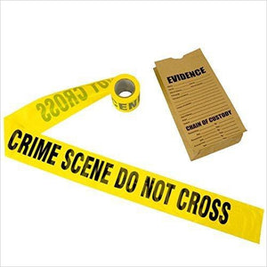 Crime Scene Tape, 100 ft Roll - Gifteee. Find cool & unique gifts for men, women and kids