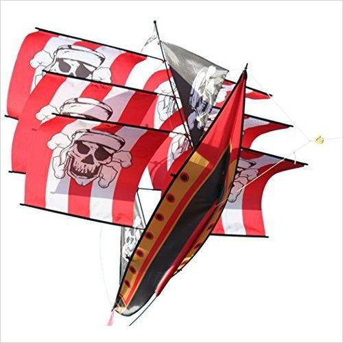Supersize Pirate Ship Kite - Gifteee. Find cool & unique gifts for men, women and kids
