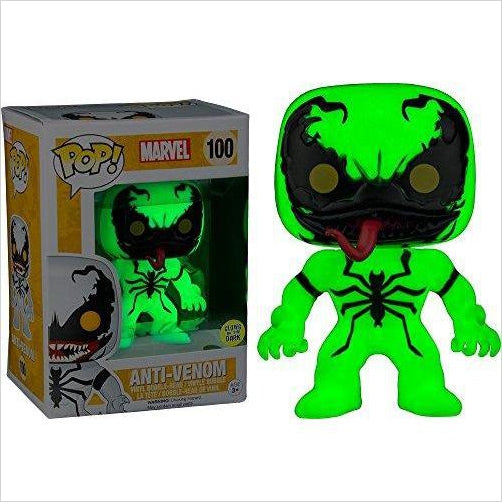Funko POP! Marvel Anti-Venom Glow in the Dark Exclusive #100 GITD - Gifteee. Find cool & unique gifts for men, women and kids