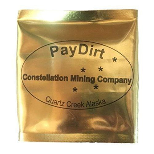 Alaskan Gold Panning Paydirt - Gifteee Unique & Unusual gifts, Cool gift ideas